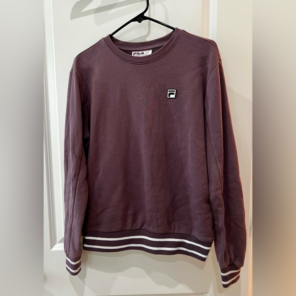Fula, lilac, crew neck sweatshirt, medium